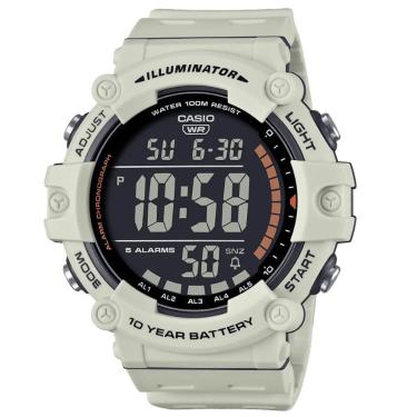 Imagem de Relógio CASIO masculino digital branco AE-1500WH-8B2VDF