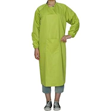 Imagem de Avental À Prova D'água Adulto Resistente À Água E Óleo Avental De Manga Longa, Cozinha Doméstica, Açougue, Avental De Trabalho Em Fábrica De Processamento De Alimentos,A2,120x120cm,Constructive23