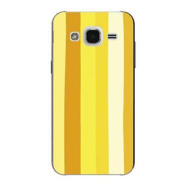 Imagem de Capa Case Capinha Samsung Galaxy  J2 Arco Iris Amarelo - Showcase