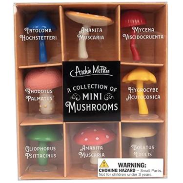 Imagem de A Collection of Set of Eight Soft Vinyl Mini Magical Mushrooms