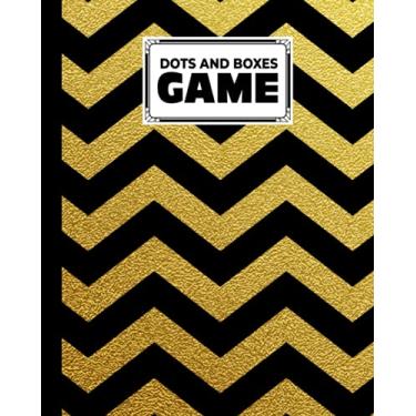 Imagem de Dots And Boxes Game: Zigzag Cover Dots & Boxes Activity Book - 120 Pages!, Dots and Boxes Game Notebook - Classic Pen & Paper Games (8.5 x 11 inches) by Simon Heinrich