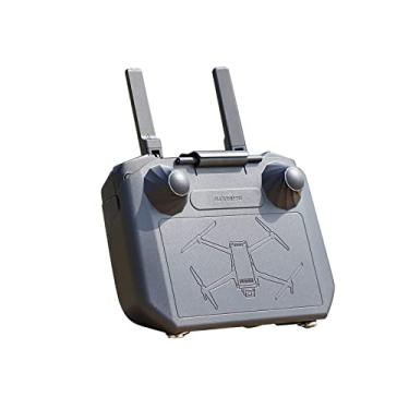 Imagem de ZEZEFUFU Capa protetora de plástico preto para para-sol para DJI RC Pro Controller Accessories Protetor ajustável
