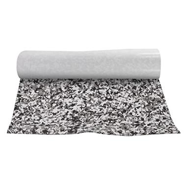 Imagem de 240x90cm Tapete De Barco Antiderrapante Eva Camuflagem Esteira De água Resistente A Choque Isolamento Térmico Para Barco Marinho Iate Piscina(preto cinza branco)