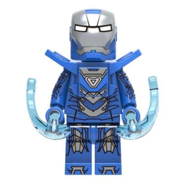 Imagem de Boneco Blocos De Montar Homem De Ferro Armadura Mark Mk30