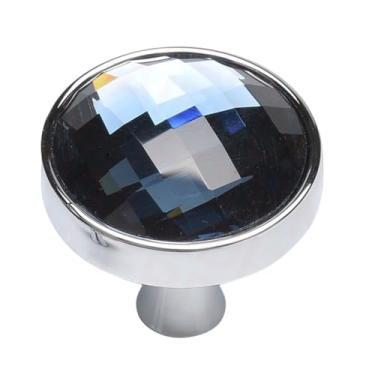 Imagem de Puxadores de armário de cristal, ganchos de parede de liga de zinco, ganchos de suspensão, alças de móveis, armário de cozinha, gaveta, hardware, b, 31mm