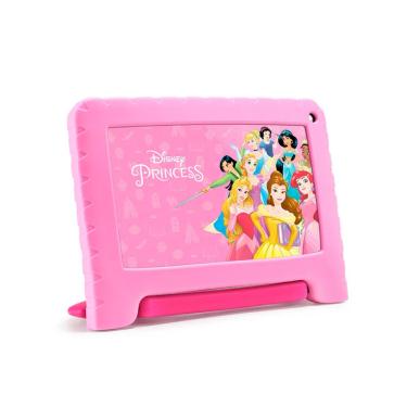 Imagem de Tablet Infantil Princesas Disney 4GB + 64GB lcd 7 Android 13