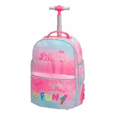 Imagem de Mochila com Rodinhas Lilica Ripilica Have Fun - Pacific