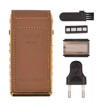 Imagem de Barbeador Elétrico Recarregável Máquina Kemei Rscw-5500