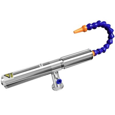 Imagem de Vortex Cool Tool Pistola de ar frio resfriador de ponto de aço inoxidável tubo de vórtice pistola de resfriamento de ponto flexível refrigerador de ar de alta potência 30 CFM