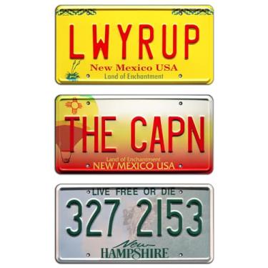 Imagem de Celebrity Machines Breaking Bad | LWYRUP + THE CAPN + 327 2153 | Placas de licença estampadas de metal