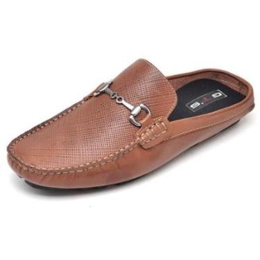 Imagem de Mocassim Mule Driver de Couro Legitimo Clube do Sapato de Franca NS Sonar-Masculino