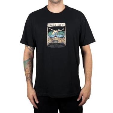 Imagem de Camiseta Rock City Skate Mountain Preto-Unissex