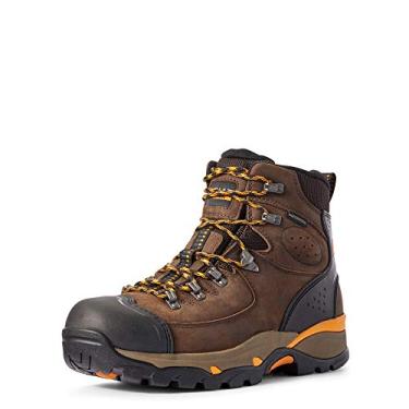 Imagem de Ariat Bota de trabalho masculina impermeável Endeavor 15 cm, Marrom chocolate, 11 Wide