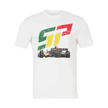Imagem de Camiseta Red Bull Racing F1 Sergio Checo Perez Race Car, Branco, M