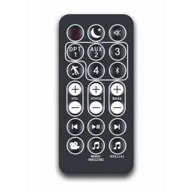 Imagem de Controle remoto de substituição para Polk Audio Signa S1 S2; Omni SB1 SB1+ Sound Bar; RE8112-1 RE8114-1 RE6214-1 Soundbar