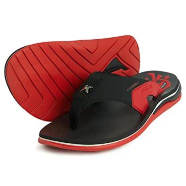 Imagem de Chinelo Kenner X-Gel Flamengo Masculino - Preto e Vermelho - 37