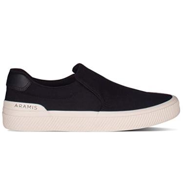 Imagem de Tênis Aramis, Daily Slip Canvas, Masculino, Preto/Off White, 41