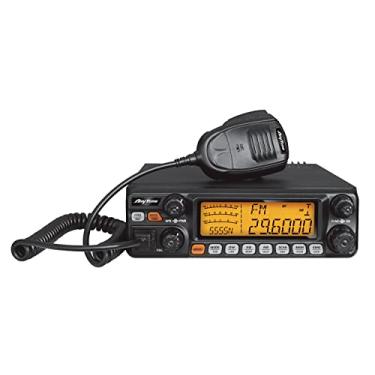 Imagem de AnyTone AT-5555N II Rádio de 10 metros para caminhão, com função CTCSS/DCS, saída de alta potência 60W AM PEP, 50W FM, SSB 60W (AT-555N II com CTCSS/DCS)