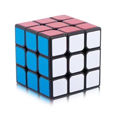 Imagem de Cubo Mágico Profissional 3x3x3 Moyu MF3 Preto - Cubo Store