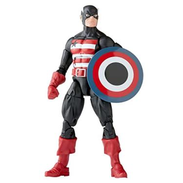 Imagem de Boneco Marvel Legends Series, Build-a-Figure, Figura 15 cm e Acessórios - Agente Americano - F4796 - Hasbro