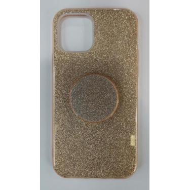 Imagem de Capa Capinha iphone 12 mini tela 5.4 Glitter Brilhante Diversas Cores 