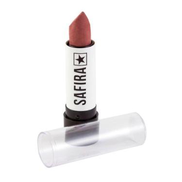 Imagem de Batom Cremoso Bastão Longa Duração Nº 38 Safira Basic - SAFIRA COSMÈTI