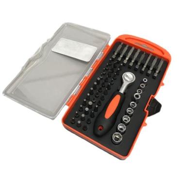 Imagem de Kit de Chaves Catraca com 54 Pç - ID-4560K - DS Tools - Idea