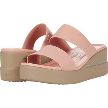 Imagem de Crocs brooklyn mid wedge w pale blush - 36