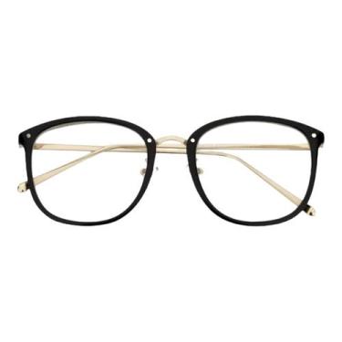 Imagem de Armação Óculos Grau Feminino Quadrado Preto Colorado Palas - Palas Eye