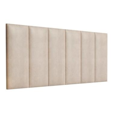 Imagem de Cabeceira de Cama Casal 1,40 Cm Parede Box Quarto Decoração  - Moveis 
