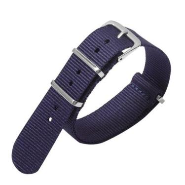 Imagem de Pulseira 20mm Nylon Nato Zulu Work para Relógio e Smartwatch - Poolsy 