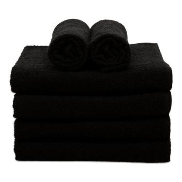 Imagem de Kit com 20 Toalhas de Rosto Para Salão de Beleza Soft - 40x60cm - Pret