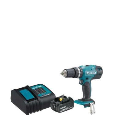 Imagem de Furadeira Parafusadeira 18v Dhp453 Makita Com Bateria 3ah