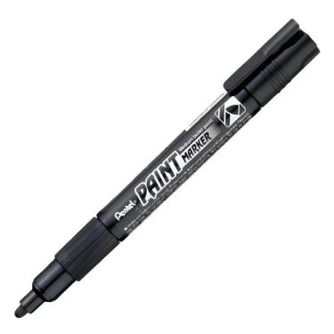 Imagem de Marcador Paint Marker Mmp20 4.0Mm Pentel Escolha a Cor, PRETO
