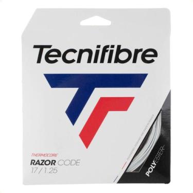 Imagem de Corda Tecnifibre Razor Code 17 1.25mm Branca - Set C/12,2m
