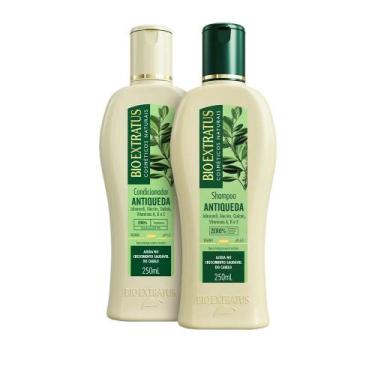 Imagem de kit 1 Shampoo 1 Condicionador Antiqueda Jaborandi 250 ml Bio Ext - BIO