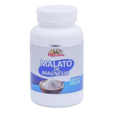 Imagem de Malato de Magnésio 100 Cápsulas 500mg - Rei Terra
