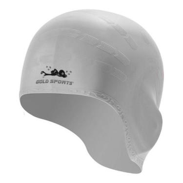 Imagem de Touca De Natação Gold Sports Ergononico Ultra II Confort De Silicone -