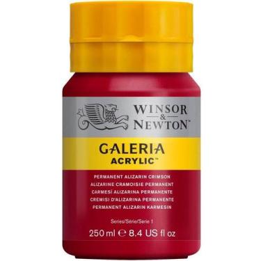 Imagem de Tinta Acrílica Galeria W&n 250ml 466 Alizarin Crimson - Winsor & Newto