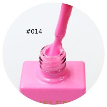 Imagem de Esmalte em gel helen color 15ml c/ anvisa -,  014 ROSA BARBIE