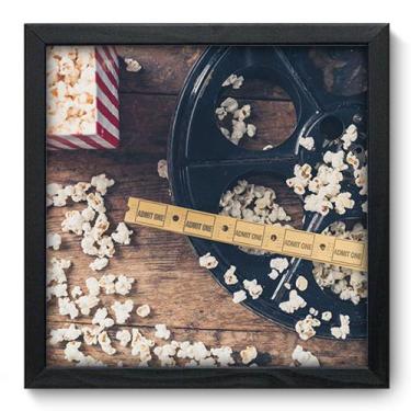 Imagem de Quadro Decorativo - Cinema - 33cm x 33cm - 042qdhp - Allodi
