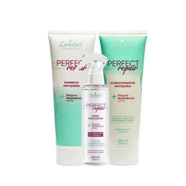 Imagem de Kit Lemibel Sh + Cond + Finalizador Capilar Perfect Repair