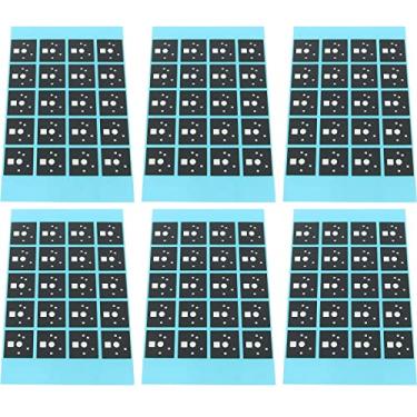 Imagem de ZCZQC 120 peças de teclado DUROCK 0,5 mm adesivos de interruptor de espuma Poron para teclado Hot Swap, preto