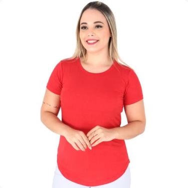 Imagem de Blusa T shirt Max Long Redonda Longuinha Tapa Bumbum Academia Moda Fit