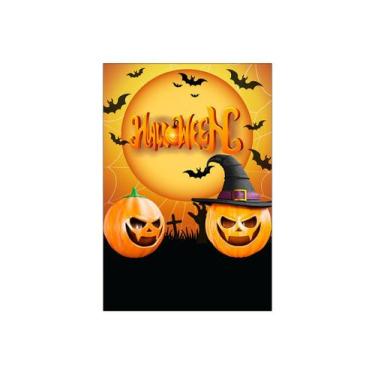 Imagem de Painel De Festa Vertical 1,50 x 2,20 - Halloween Alaranjado 007 - Via 