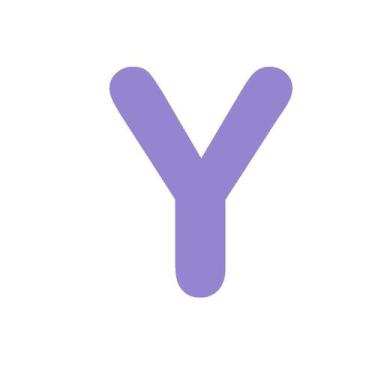 Imagem de Letras em EVA Alfabeto Lilás - 14cm - Extra Festas, Y