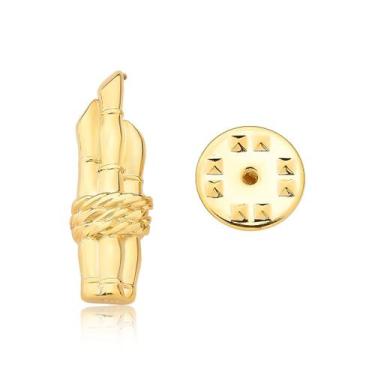 Imagem de Botton/ Broche Cana de Açúcar Revestido em Ouro - VL ACCESSOIRES