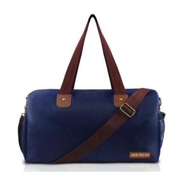 Imagem de Bolsa de Academia Masculino For Men Jacki Design - Azul, Azul, Marrom