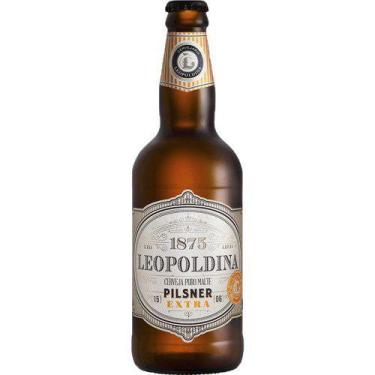 Imagem de Cerveja Nacional Leopoldina Pilsener Extra Garrafa 500Ml - 2 unidades