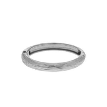 Imagem de Bracelete Minimalista Elegante Texturizado  - GEMERSON BIJOUX, Prata